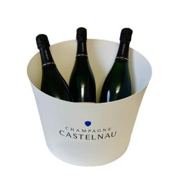 Secchiello Glacette Champagne Castelnau in alluminio
