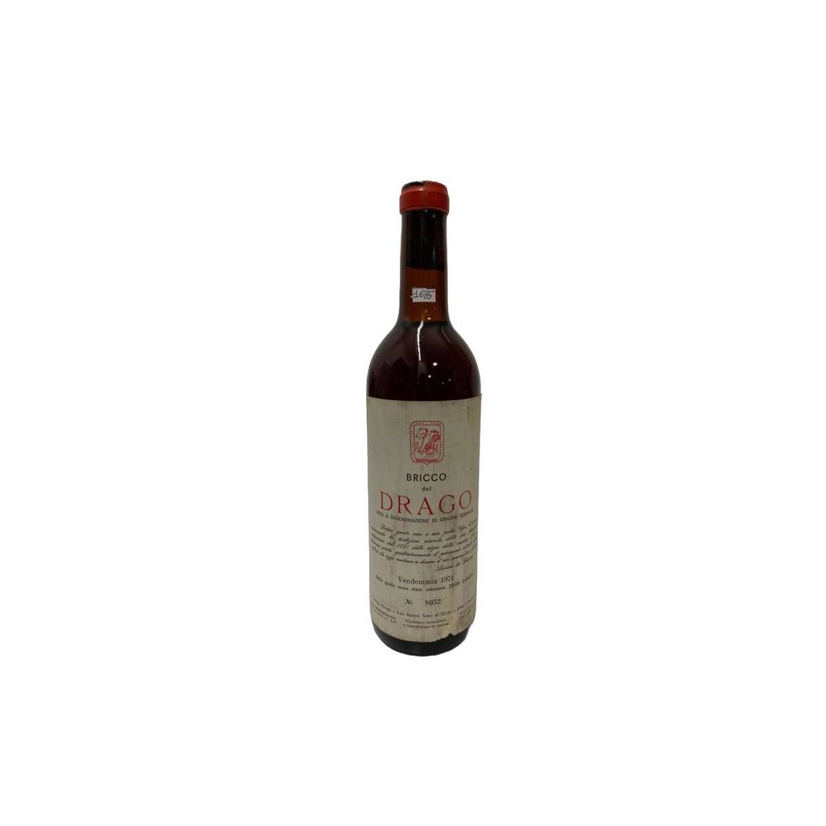 Vintage Bottle - Cascina Drago Bricco del Drago 1971 0,72 lt. - COD. 1685