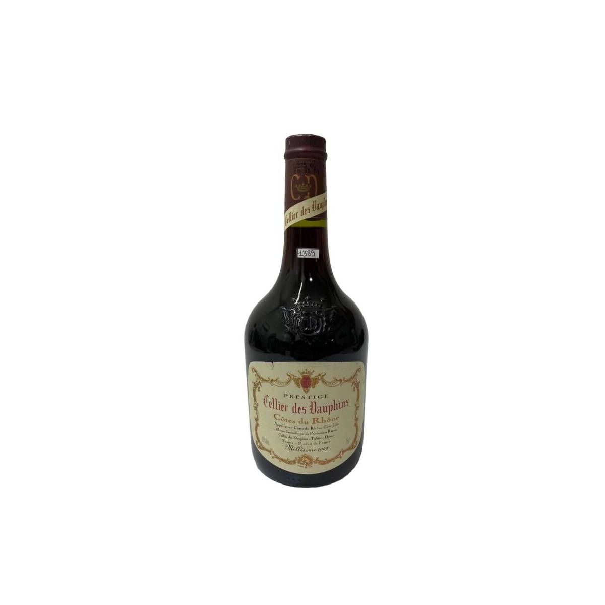 Vintage Bottle - Cellier Des Dauphins Cotes Du Rhone Prestige Millésime 1999 0,75 lt. - COD. 1389