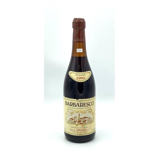 Vintage Bottle - Brero Barolo DOC 1980 0,75 lt. - COD. 2976