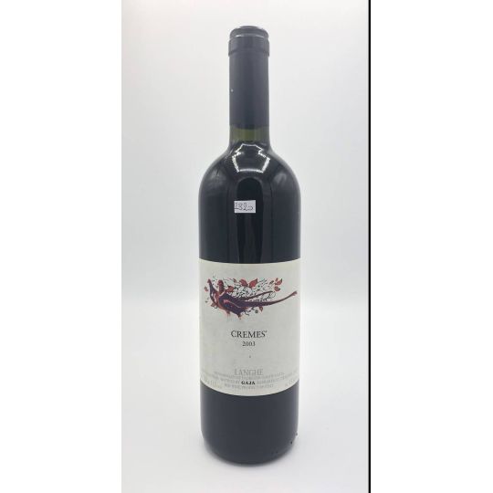Vintage Bottle - Gaja Langhe DOC Cremes 2003 0,75 lt. - COD. 2820