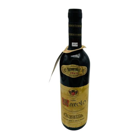 Vintage Bottle - Capetta Barolo DOC 1969 0,72 lt. - COD. 11105