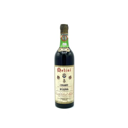 Vintage Bottle - Melini Chianti Riserva DOC 1967 0,72 lt. - COD. 3193