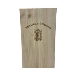 Cassetta Legno VUOTA Michele Chiarlo da 2 bottiglie
