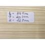 Cassetta Legno VUOTA Michele Chiarlo da 2 bottiglie