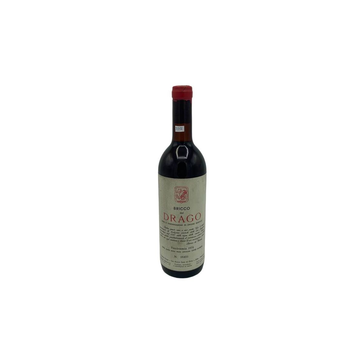 Vintage Bottle - Cascina Drago Bricco del Drago 1974 0,72 lt. - COD. 3912