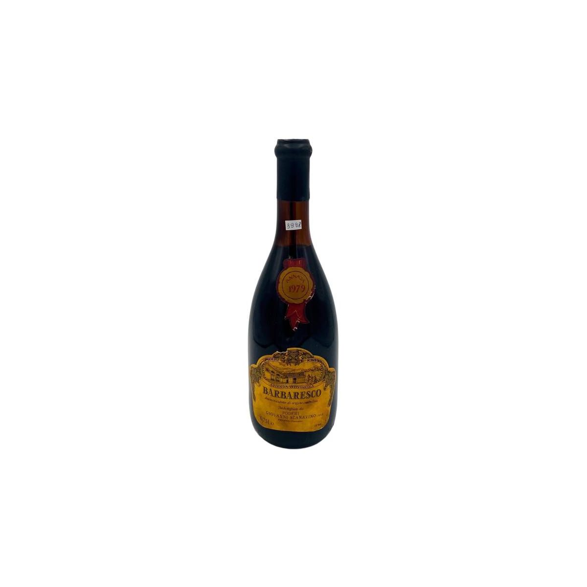 Vintage Bottle - Poderi Scanavino Barbaresco DOC 1979 0,75 lt. - COD. 3998