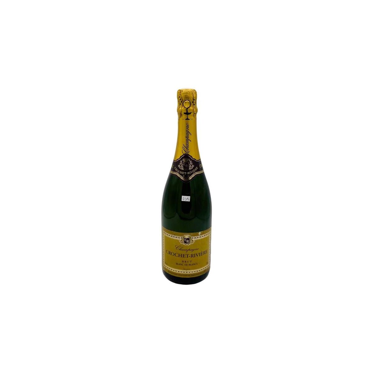 Vintage Bottle - Crochet-Rivière Champagne Blanc de Blancs Brut 0,75 lt. - COD. 4316