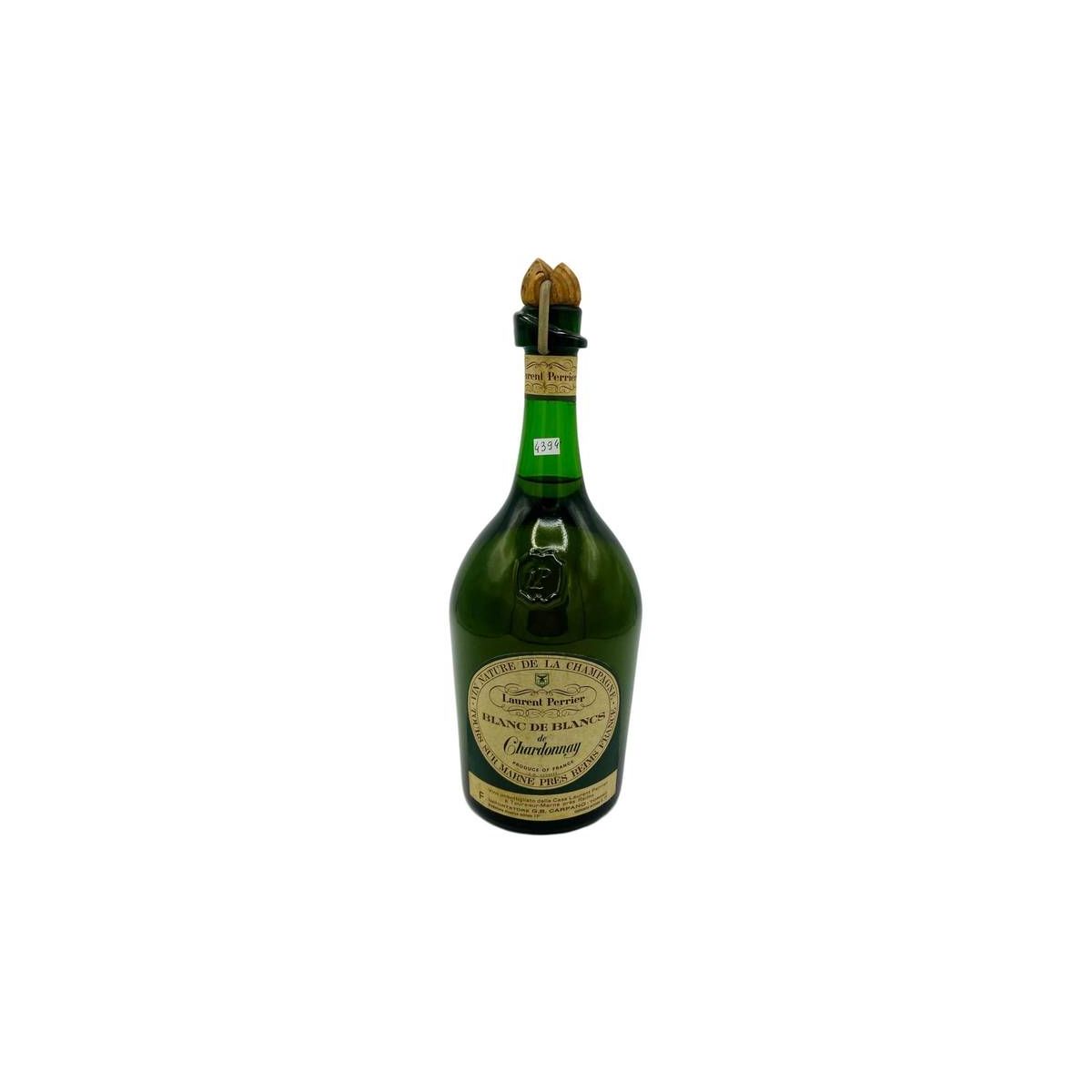 Vintage Bottle - Laurent Perrier Champagne Blanc de Blancs de Chardonnay (anni 70) 0,77 lt. - COD. 4394