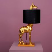 Werner Voss - Lampada da Tavolo Giraffe Lucie Lucie la Giraffa Gold