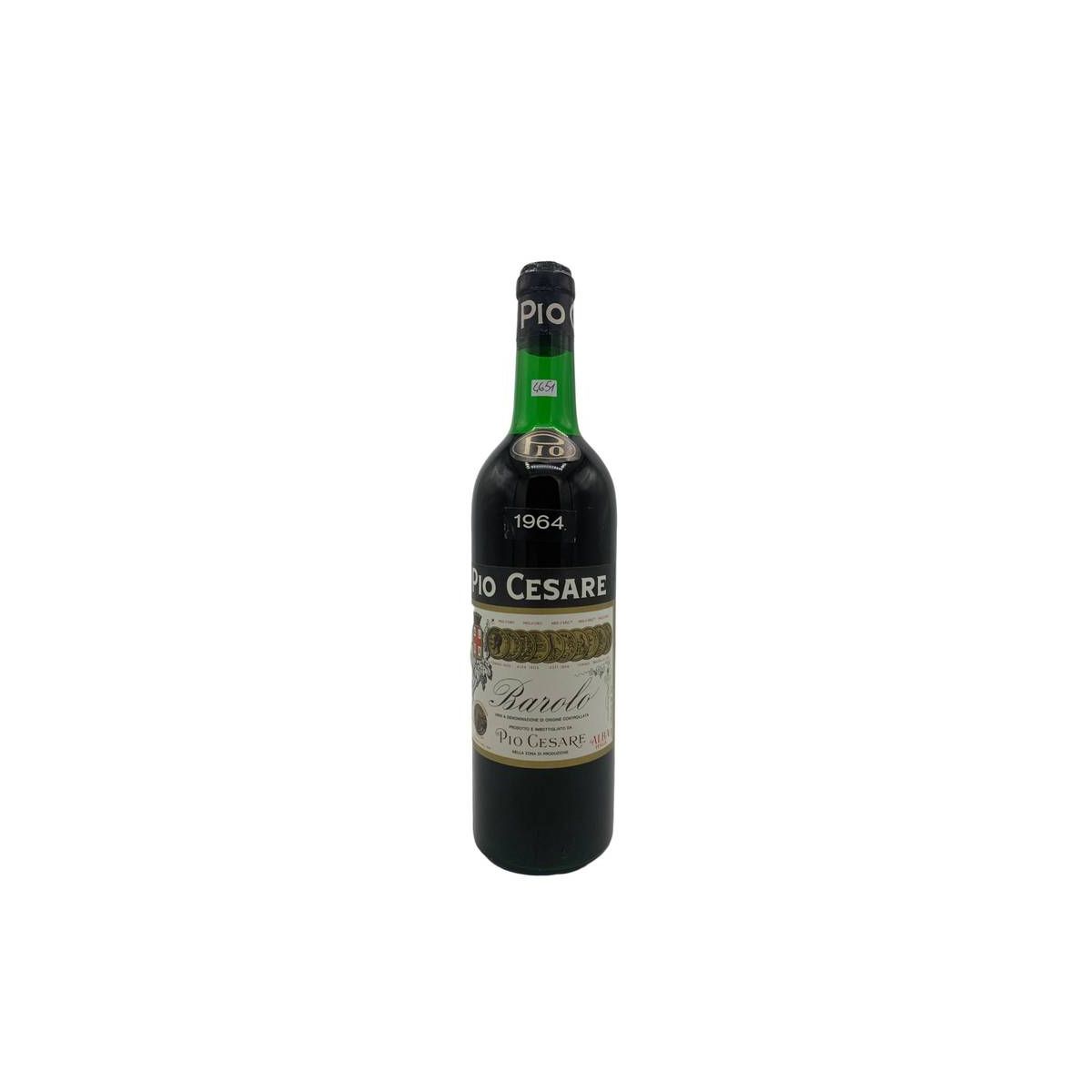 Vintage Bottle - Pio Cesare Barolo DOC 1964 0,72 lt. - COD. 4651