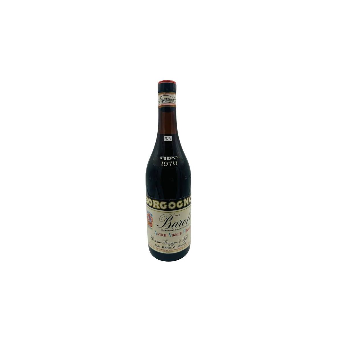 Vintage Bottle - Borgogno Barolo Riserva DOC 1970 0,72 lt. - COD. 11073