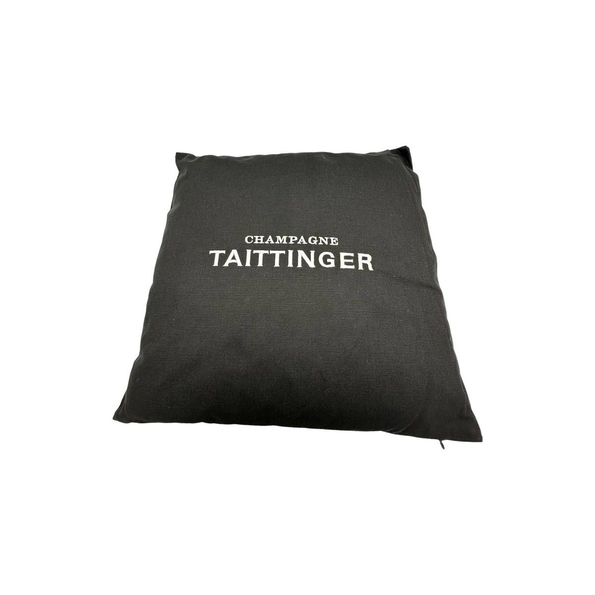 Cuscino Champagne Taittinger Nero