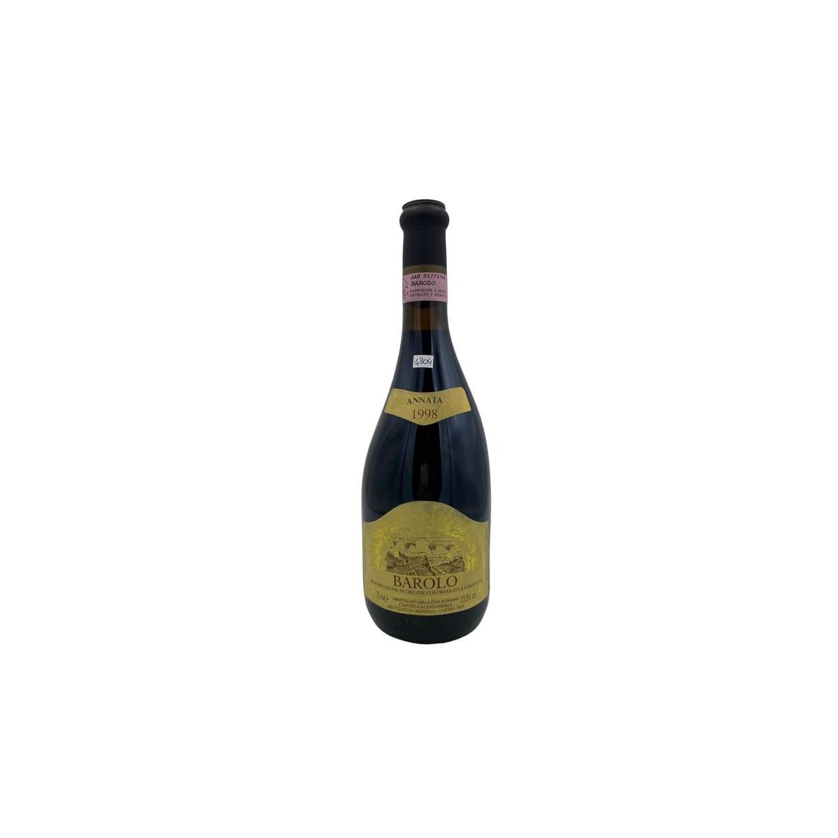 Vintage Bottle - Cantina Alessandria Barolo DOCG 1998 0,75 lt. - COD. 4804