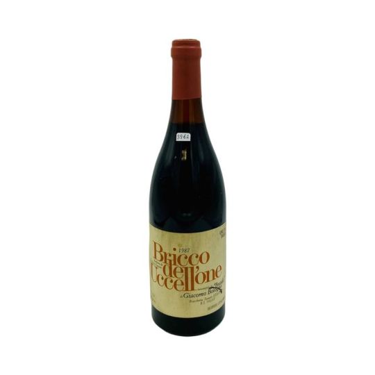 Vintage Bottle - Braida Giacomo Bologna Barbera di Rocchetta Tanaro Bricco dell'Uccellone 1987 0,75 lt. - COD. 4846