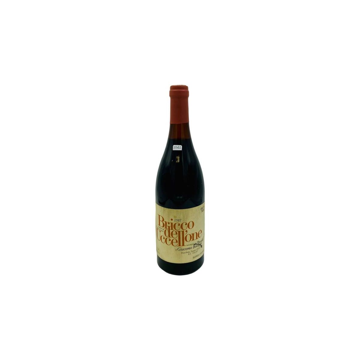 Vintage Bottle - Braida Giacomo Bologna Barbera di Rocchetta Tanaro Bricco dell'Uccellone 1987 0,75 lt. - COD. 4846