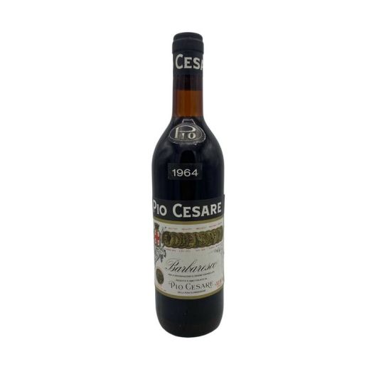 Vintage Bottle - Pio Cesare Barbaresco DOC 1964 0,72 lt. - COD. 4919/4923f