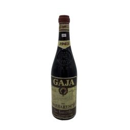 Vintage Bottle - Gaja Barbaresco DOC 1962 0,70 lt. - COD. 4962