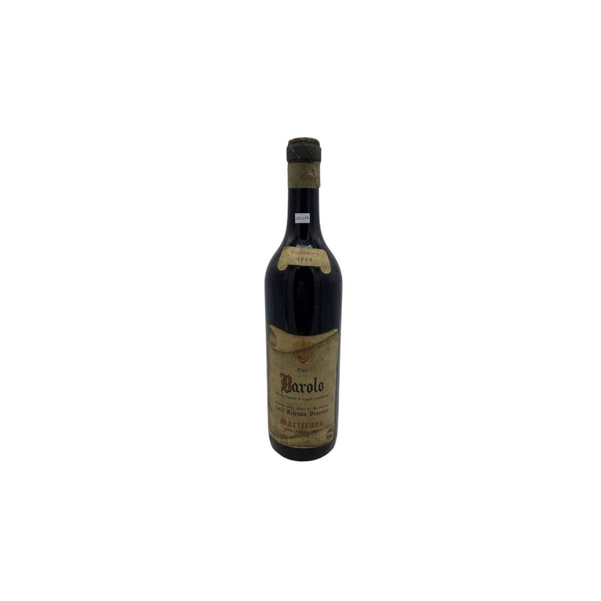 Vintage Bottle - Az. Vin. E. Sartirano Barolo DOC 1964 0,72 lt. - COD. 10017
