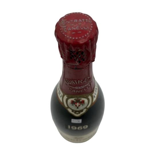 Vintage Bottle - Contratto Metodo Champenoise Reserve For England Extra Dry 1969 0,75 lt.  - COD. 10176