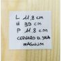 Cassetta Legno VUOTA Marchesi Antinori Cervaro della Sala da 1 bottiglia magnum