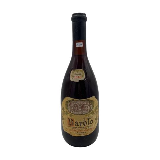 Vintage Bottle - Alessandria Giovanni Barolo DOC 1970 0,72 lt. - COD. 10271