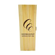 Cassetta Legno VUOTA Cascina Castle't da 1 bottiglia MAGNUM (2° versione)