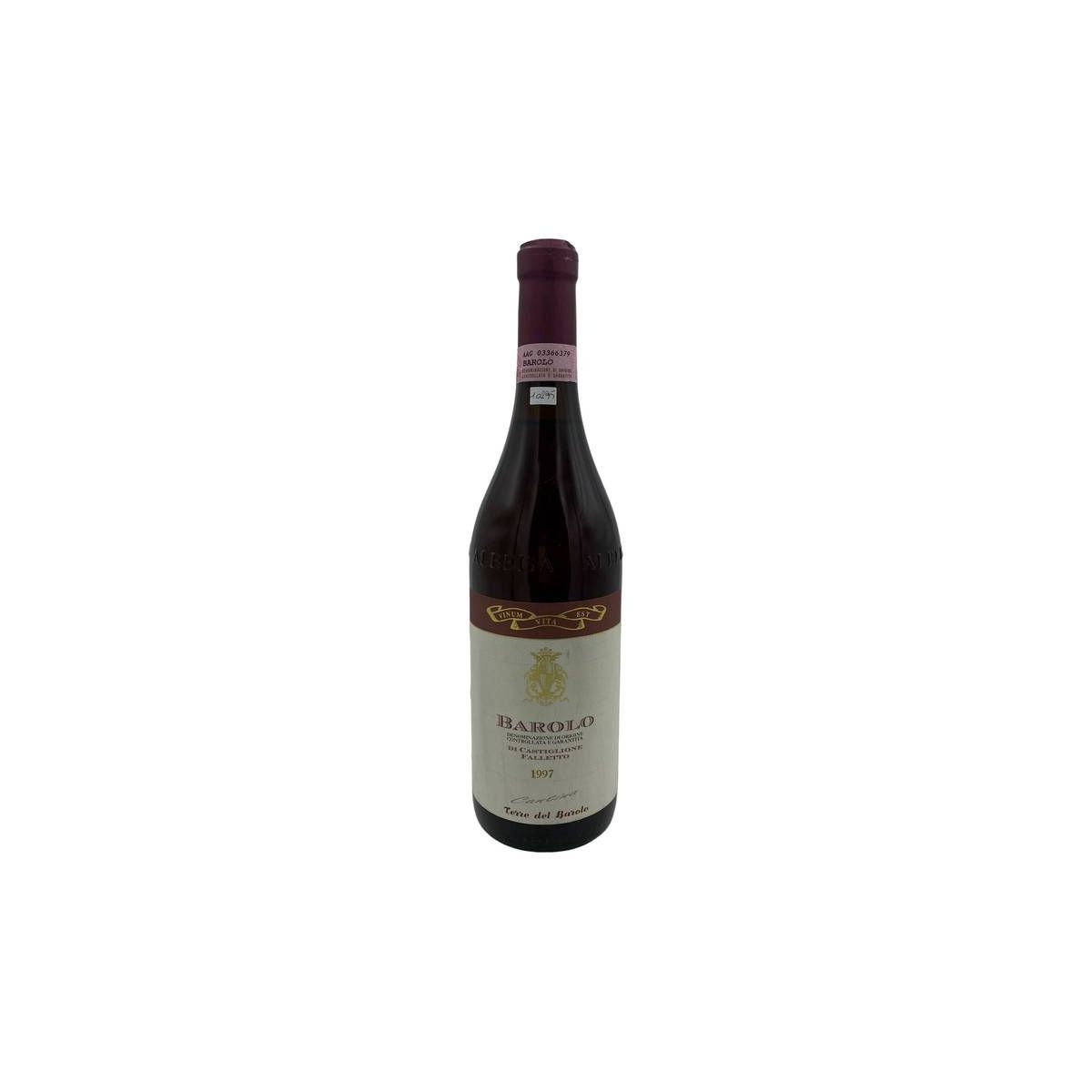 Vintage Bottle - Terre del Barolo Barolo DOCG di Castiglione Falletto 1997 0,75 lt. CLEAR COLOR - COD. 10295