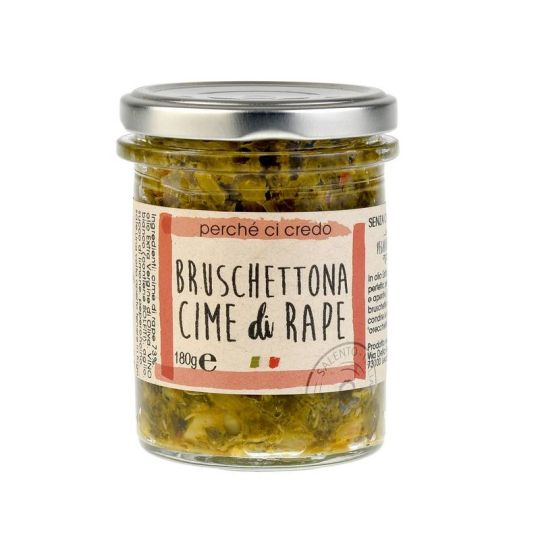 Perchè Ci Credo - Bruschettona Cime di Rapa 180 gr.