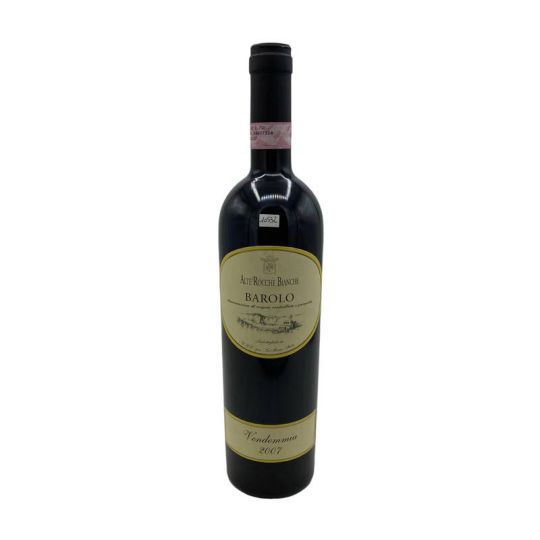 Vintage Bottle - Alte Rocche Bianche Barolo DOCG 2007 0,75 lt. - COD. 10532