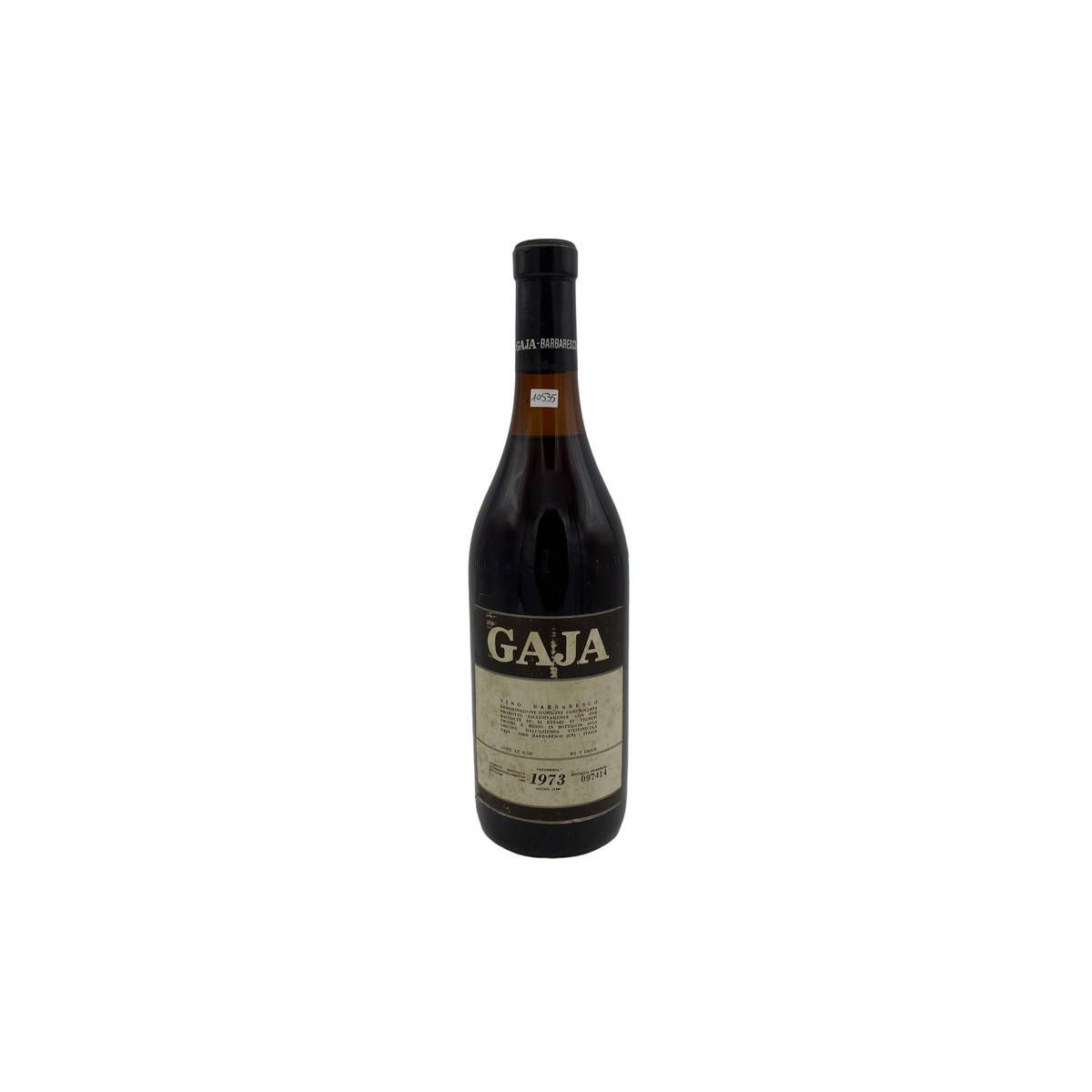 Vintage Bottle - Gaja Barbaresco DOC 1973 0,72 lt. - COD. 10535