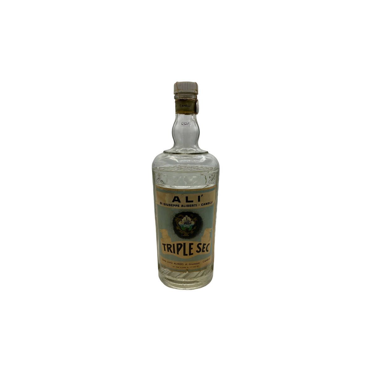 Vintage Bottle - Luigi Aliberti Alì Triple Sec 1 lt. SIGILLO STELLA - COD. 6321