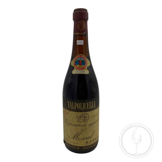 Vintage Bottle - Cooperativa Agricola del Moscal Recioto Amarone DOC 1974 0,72 lt. - COD. 10583