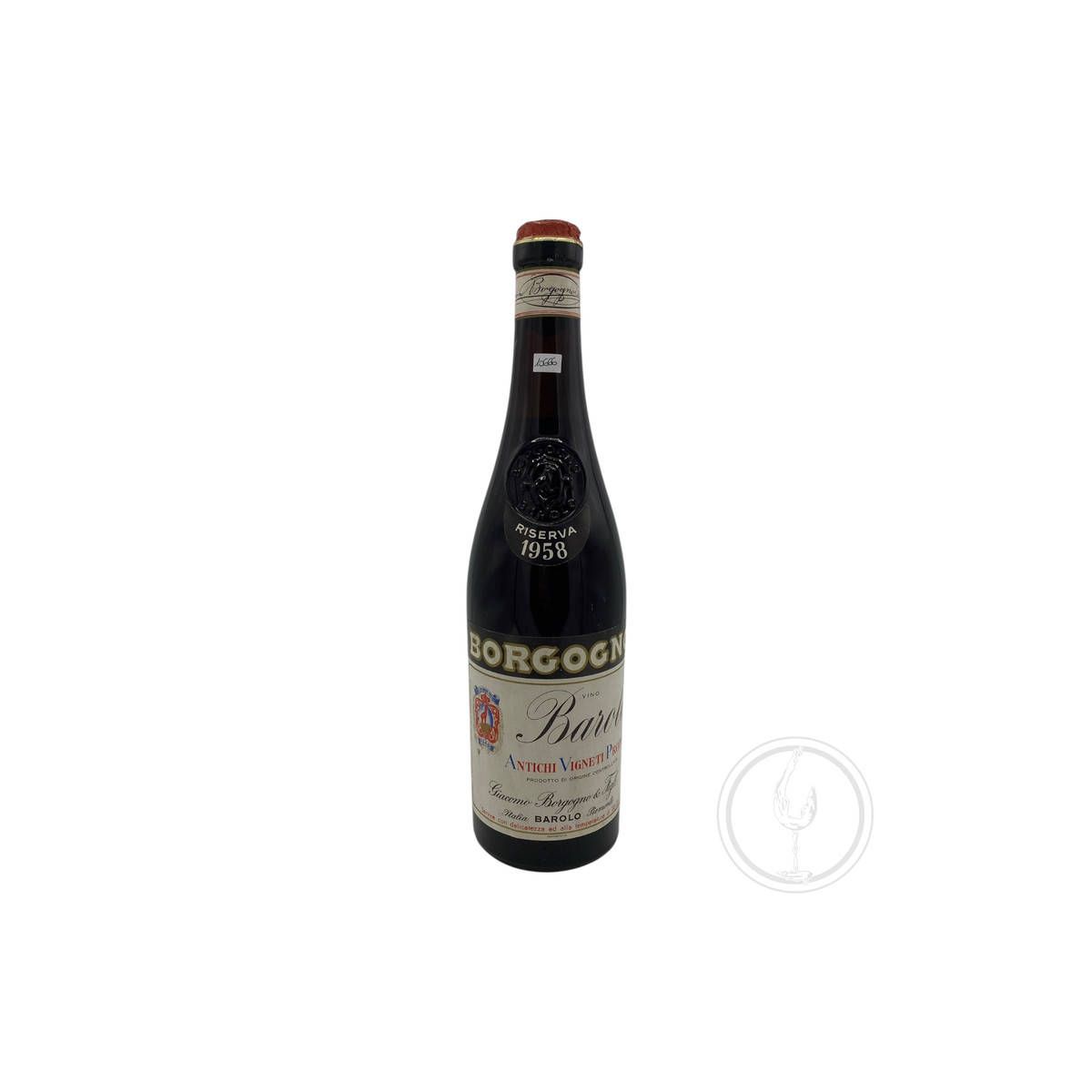 Vintage Bottle - Borgogno Barolo Riserva DOC 1958 0,72 lt. - COD. 10666