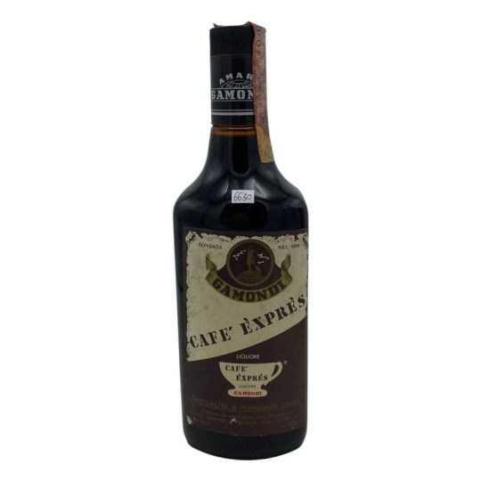 Vintage Bottle - Gamondi Liquore Cafè Expres 0,75 lt. - COD. 6630
