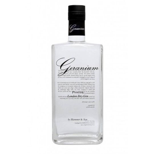 Hammer & Son LTD - Premium London Dry Gin Geranium 0,70 lt.