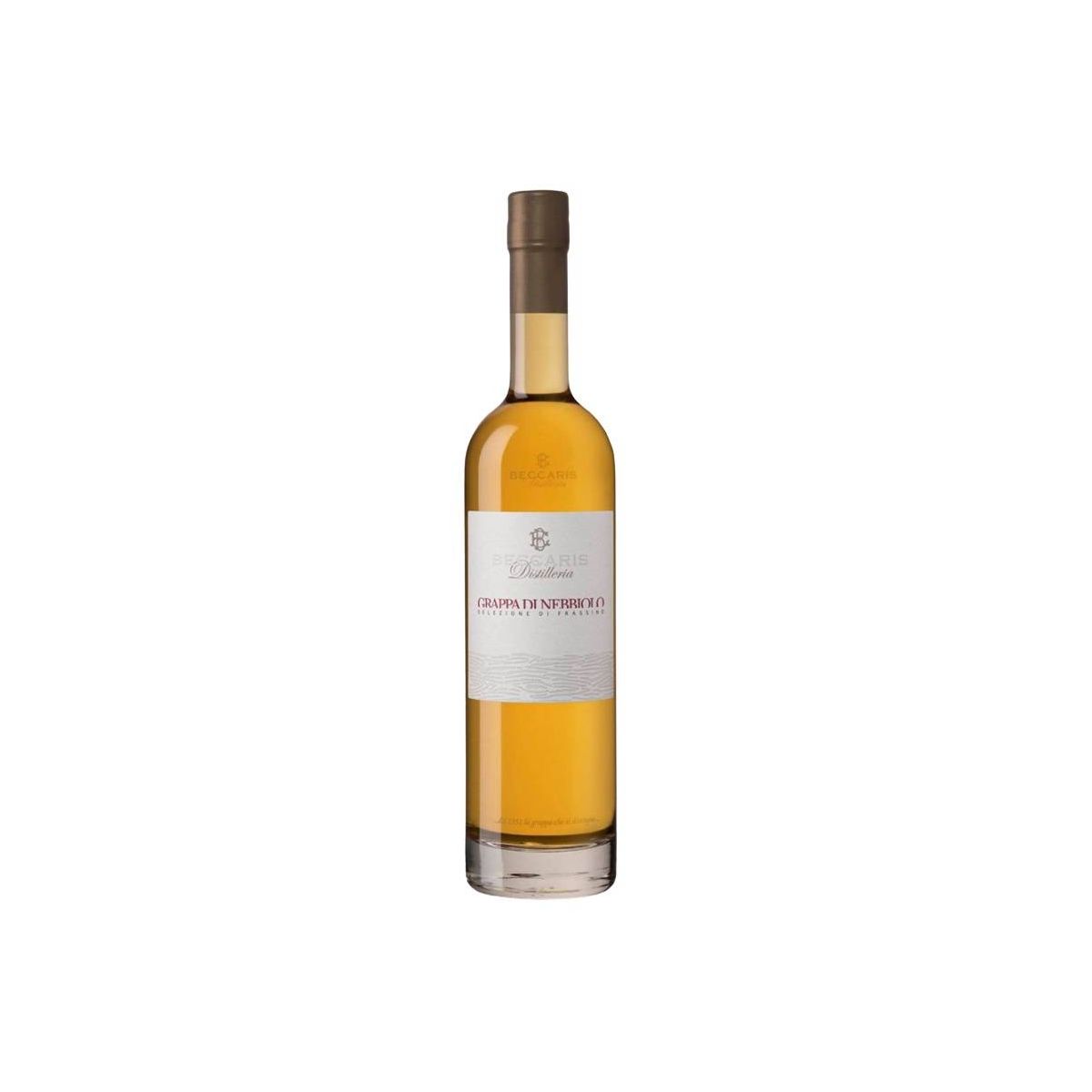 Beccaris - Linea Solera Grappa di Nebbiolo affinata in legno di Frassino 0,50 lt.