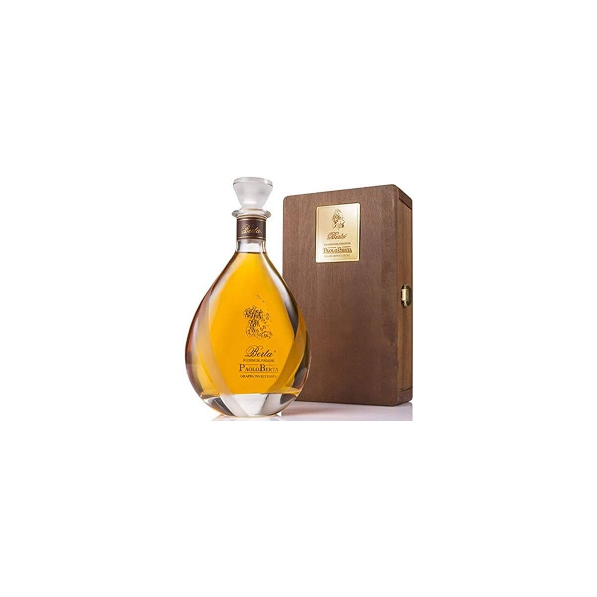Berta - Linea Riserve Grappa Riserva del Fondatore Paolo Berta 0,70 lt. + Box Legno
