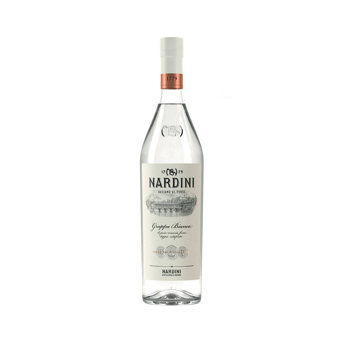 Distilleria Nardini - Grappa Bianca di pura vinaccia fresca 1 lt.