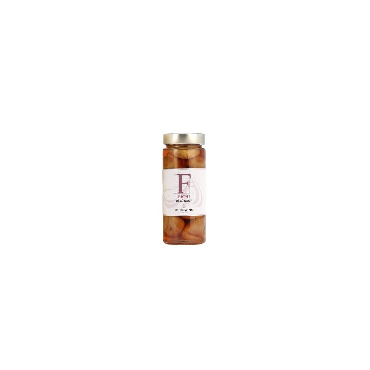 Beccaris - Frutta sotto Spirito Fichi al Brandy 200 ml.
