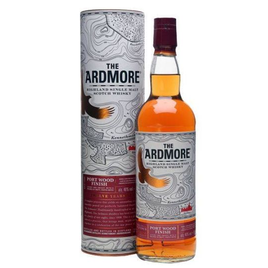 The Ardmore Distillery - Highland Single Malt Scotch Whisky 12 y Port Wood Finish 46° + Box 0,70 lt.