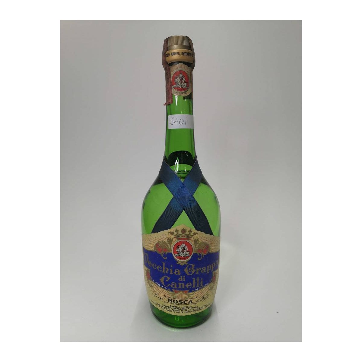 Vintage Bottle - Bosca Vecchia Grappa Di Canelli 0,75 lt. - COD. 5401