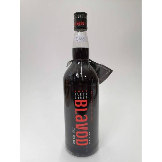 Vintage Bottle - Blavod Pure Black Vodka Duty Free 1 lt.  - COD. 5458