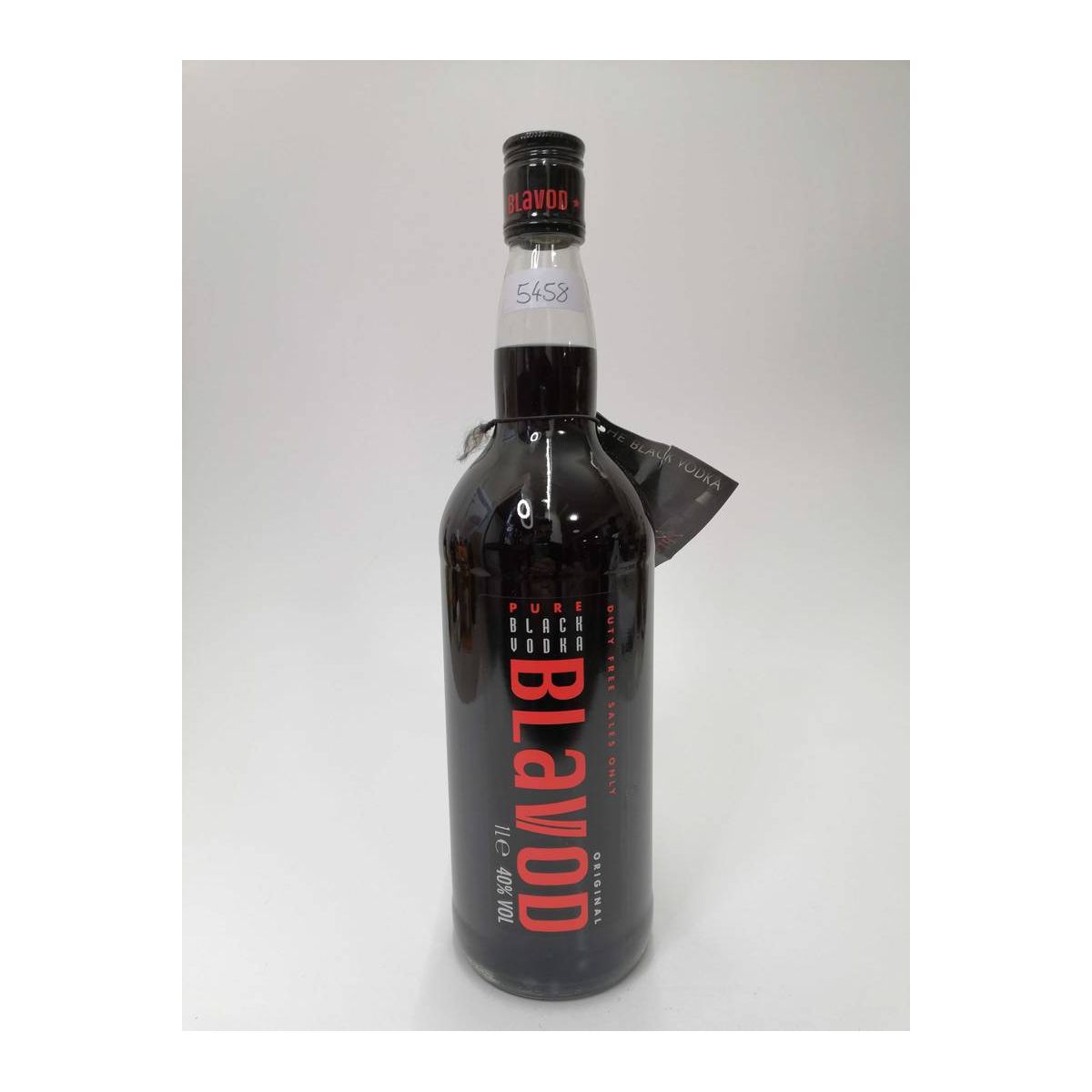 Vintage Bottle - Blavod Pure Black Vodka Duty Free 1 lt.  - COD. 5458