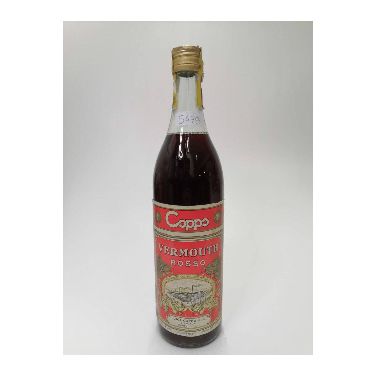 Vintage Bottle - Coppo Vermouth Rosso 1 lt. - COD. 5479