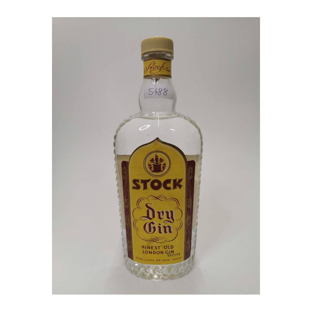 Vintage Bottle - Stock Finest Old London Gin 0,75 lt. SIGILLO STELLA - COD. 5488