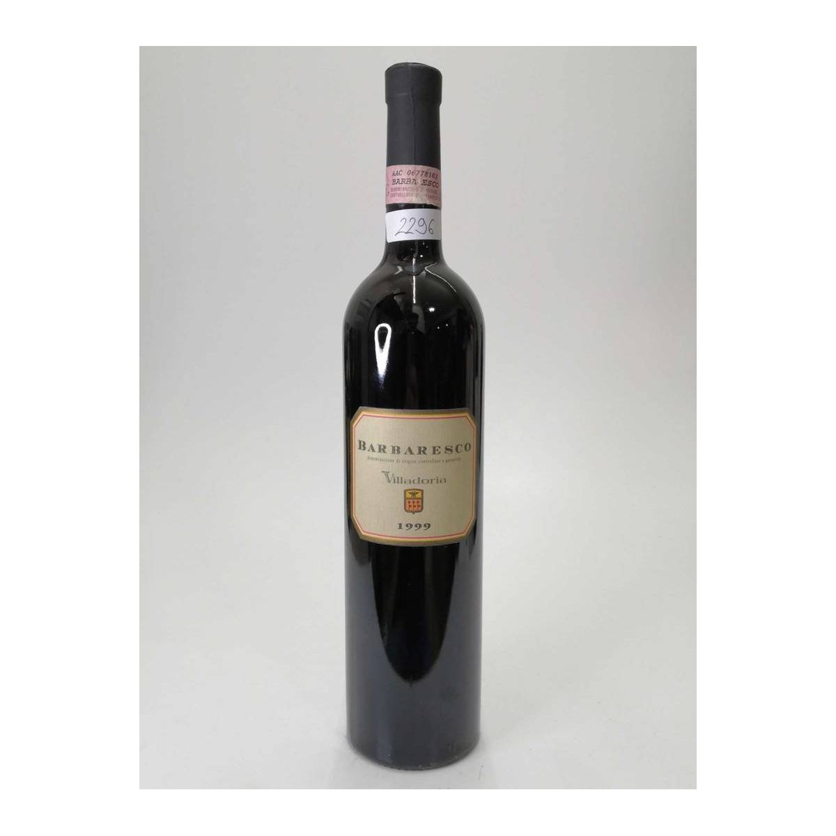 Vintage Bottle - Villadoria Barbaresco Riserva DOCG 1999 0,75 lt. - COD. 2296