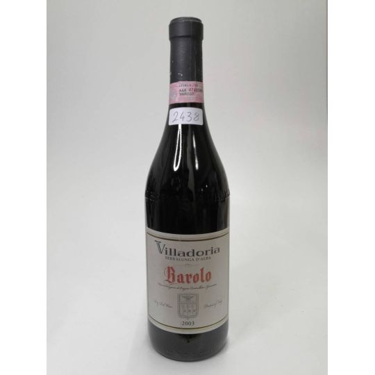 Vintage Bottle - Villadoria Barolo DOCG 2003 0,75 lt. - COD. 2438