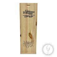 Cassetta Legno VUOTA Braida Barbera Montebruna da 1 bottiglia MAGNUM