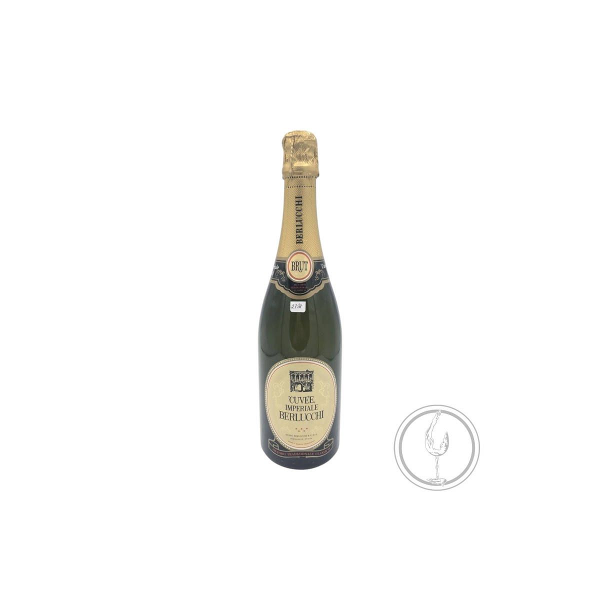 Vintage Bottle - Berlucchi Cuvee Imperiale Brut vecchia sboccatura 0,75 lt. - COD. 2798